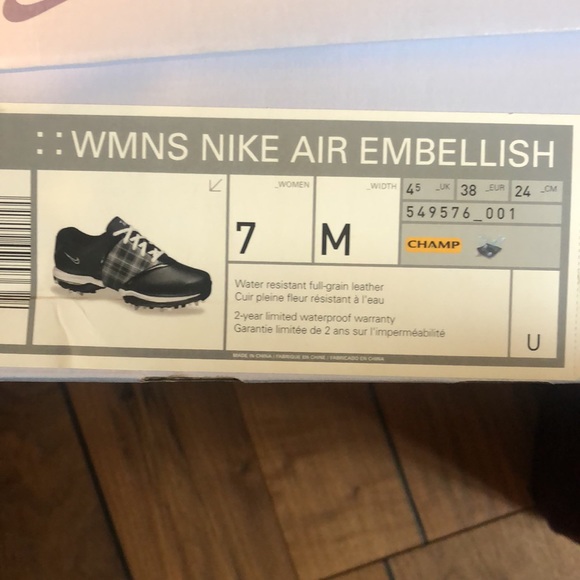 Nike Air Embellish Golf Shoes - Picture 5 of 6